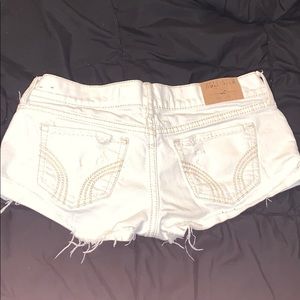 Hollister low rise short shorts